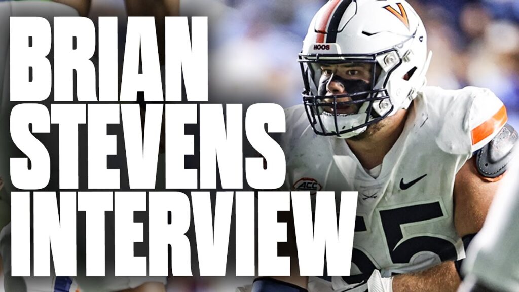 uva ol brian stevens interview 2025 nfl draft prospect