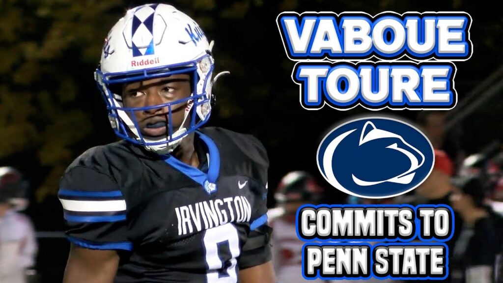 vaboue toure commits to penn state irvington nj safety class of 2024