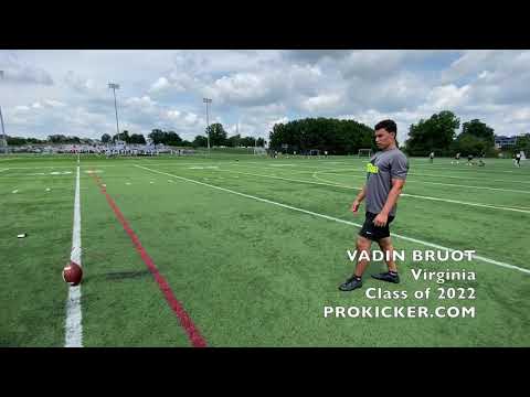 vadin bruot ray guy prokicker com kicker class of 2022 virginia