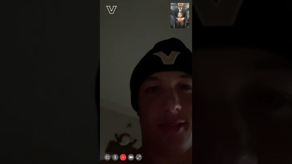 vanderbilt football 2024 nsd facetime tate hamby