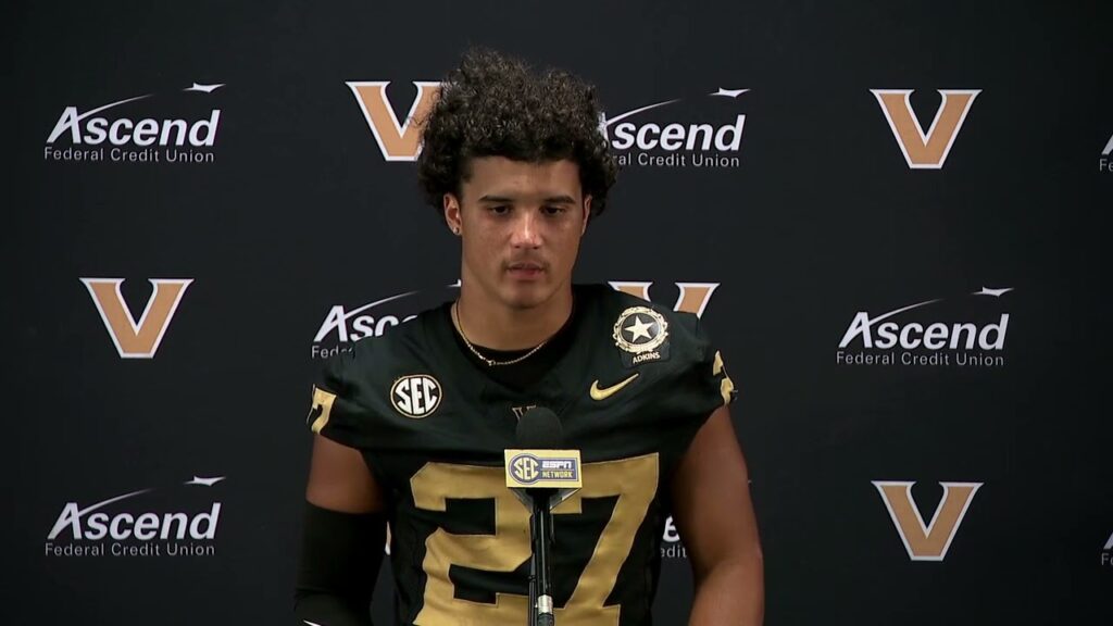 vanderbilt football john howse iv postgame vs kentucky