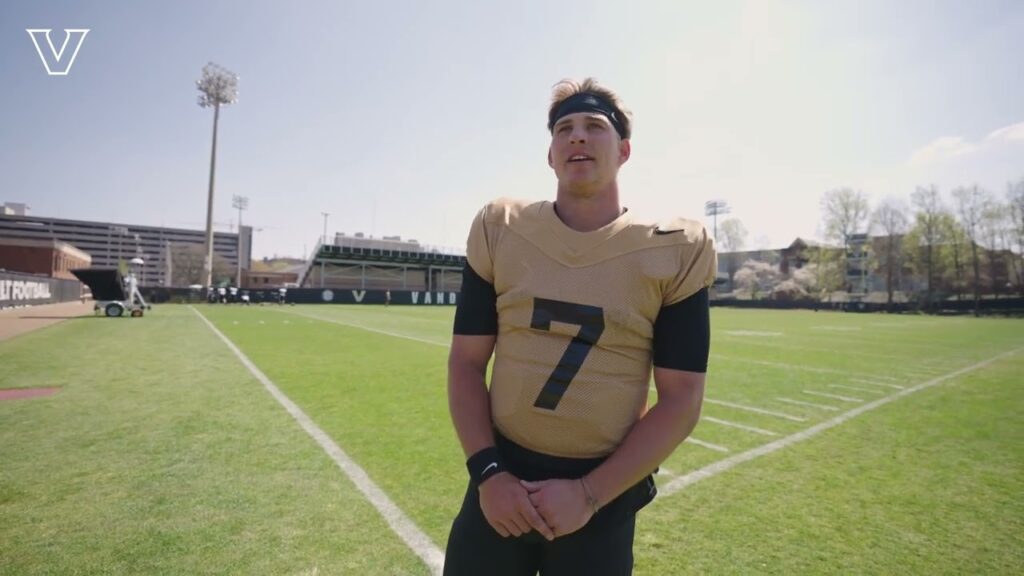 vandy football drew dickey interview spring football