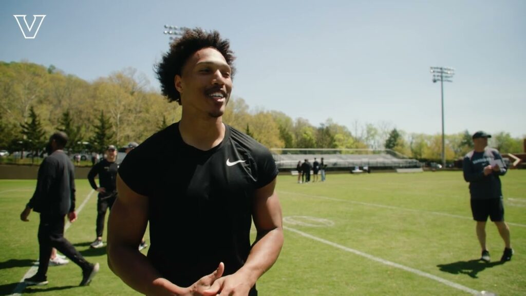 vandy football tyson russell interview spring practice 1