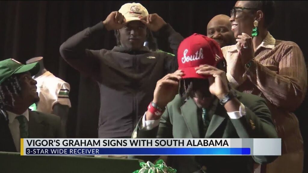 vigors jerrian graham signs with south alabama 1