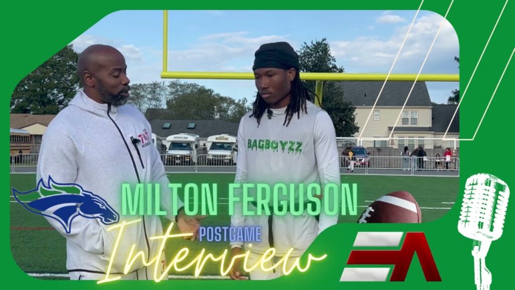 virginia school football 2022 green run milton ferguson postgame interview