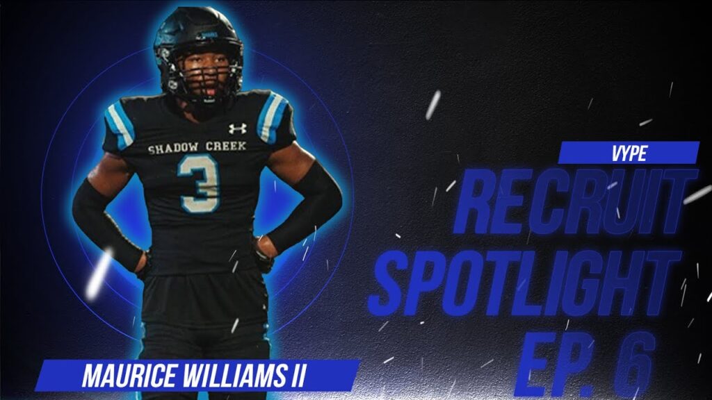 vype recruit spotlight maurice williams ii