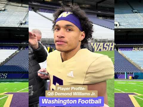 washington player profile qb demond williams jr