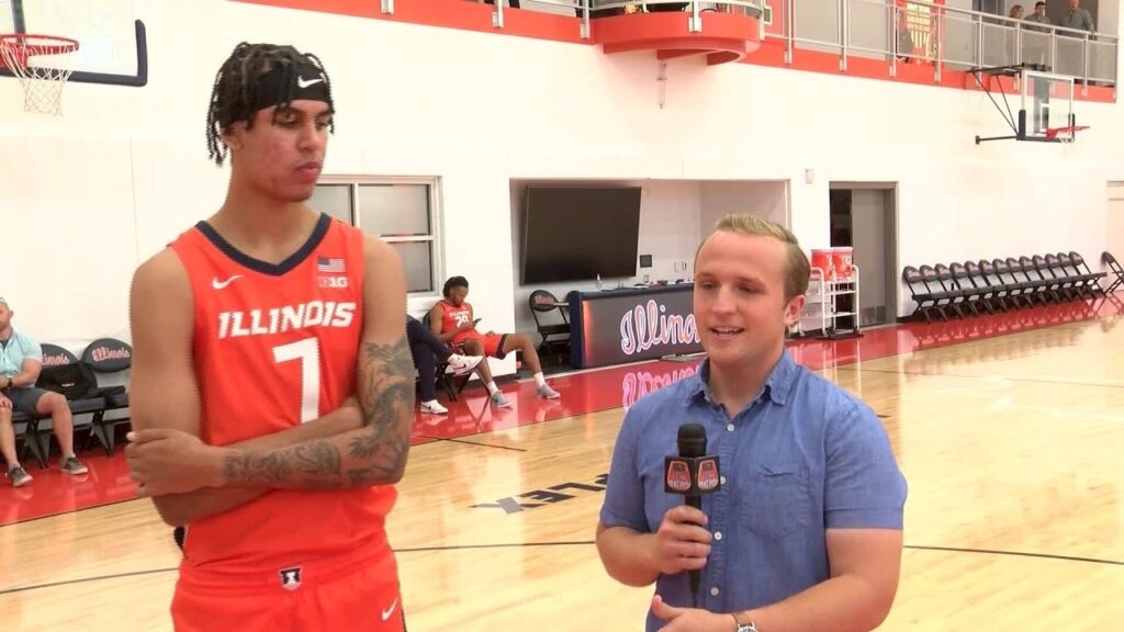 watch 1 on 1 with will riley at illinois media day