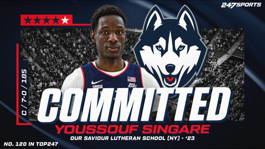 watch 4 star c youssouf singare commits to uconn huskies