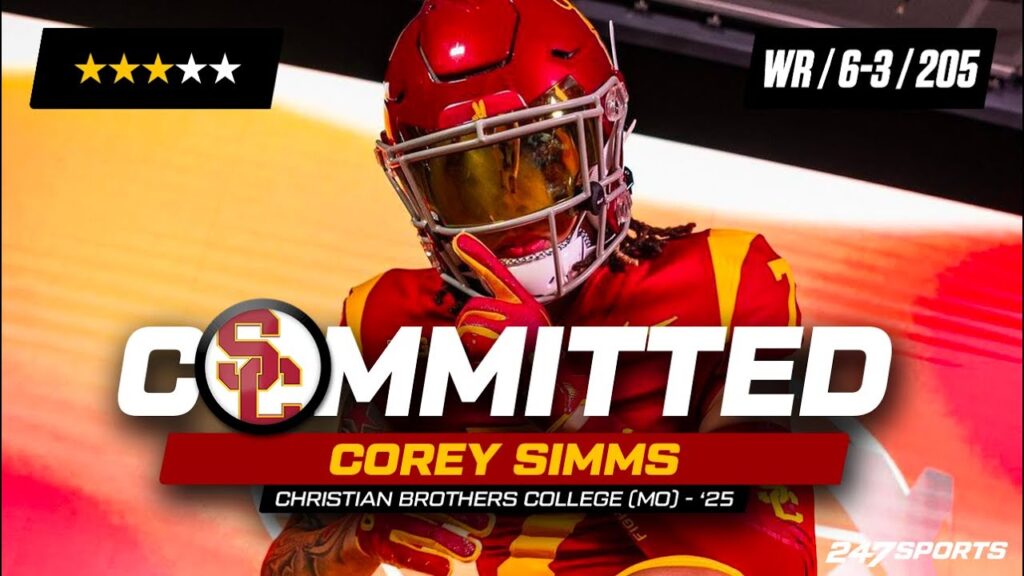 watch corey simms commits to usc trojans live on 247sports