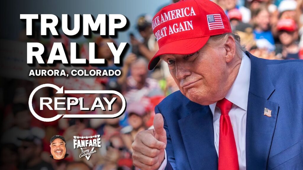 watch full replay show trump rally in aurora colorado