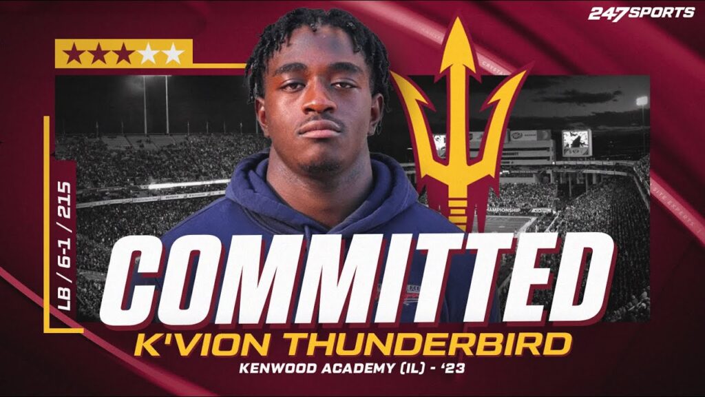 watch kvion thunderbird commits to arizona state on 247sports