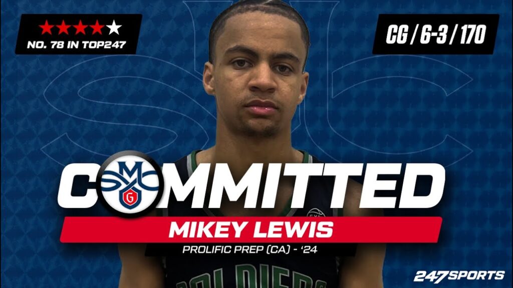 watch mikey lewis commits to saint marys live on 247sports