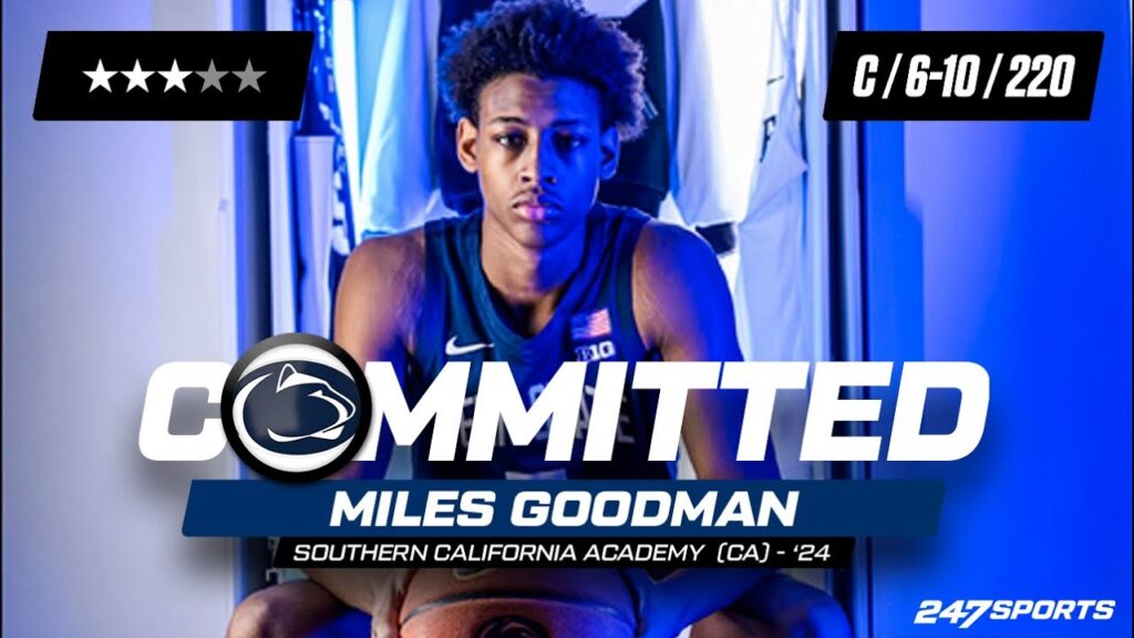 watch miles goodman commits to penn state live on 247sports