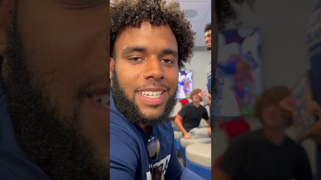 we asked fau star linebacker jackson ambush whats it like to play a video game that youre incfb25