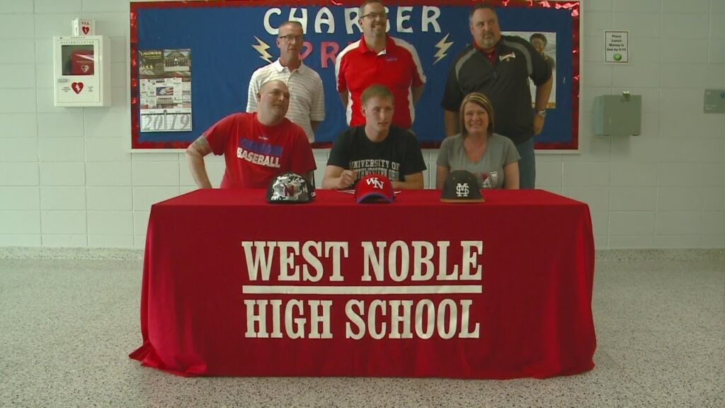 west nobles jace dooley signs with northwestern ohio for baseball