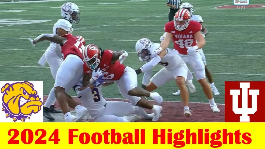 western illinois vs indiana football game highlights 9 6 2024