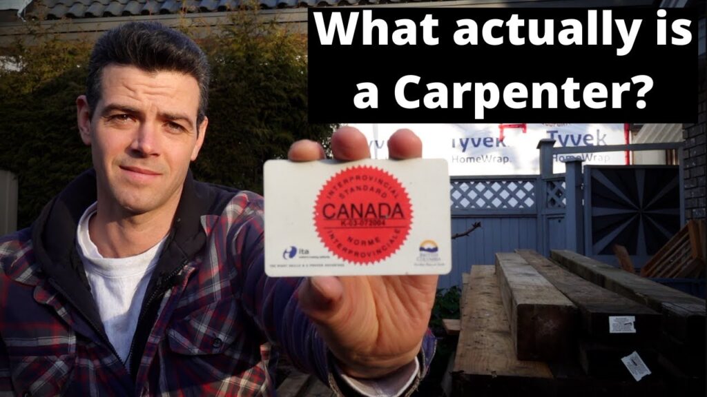 what actually is a carpenter