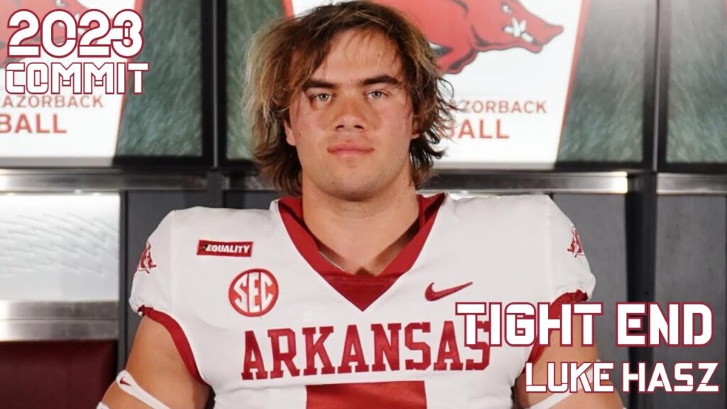 what arkansas is getting in new 2023 rivals100 commit luke hasz film breakdown