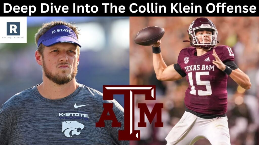 what collin klein brings to the texas am offense film study texas am football 1