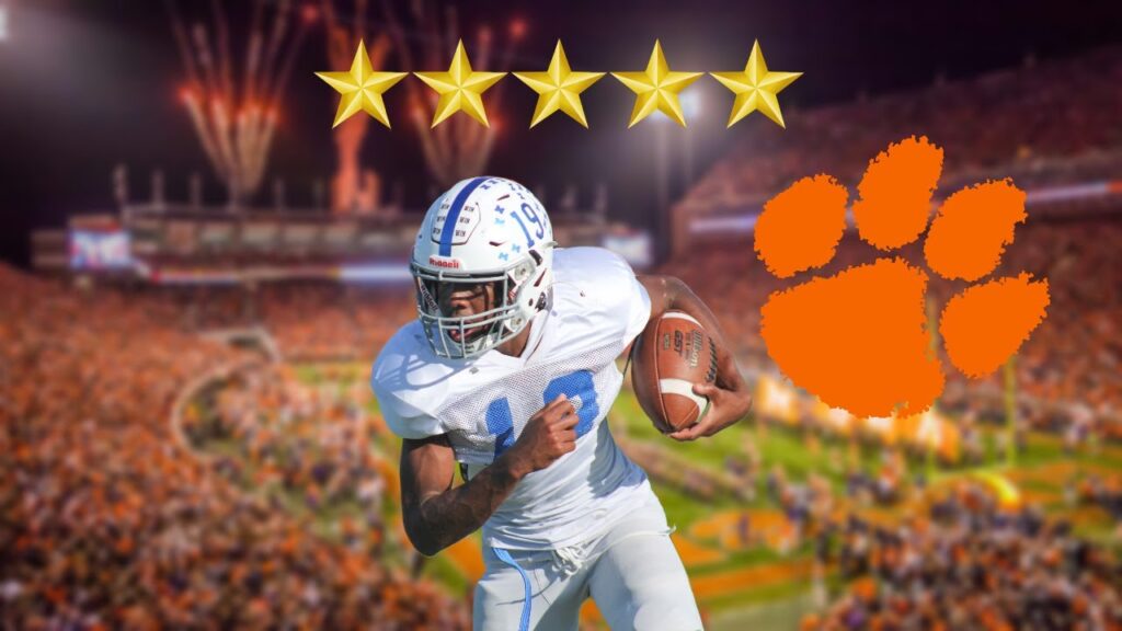 who is bryant wesco clemson footballs next 5 star wr