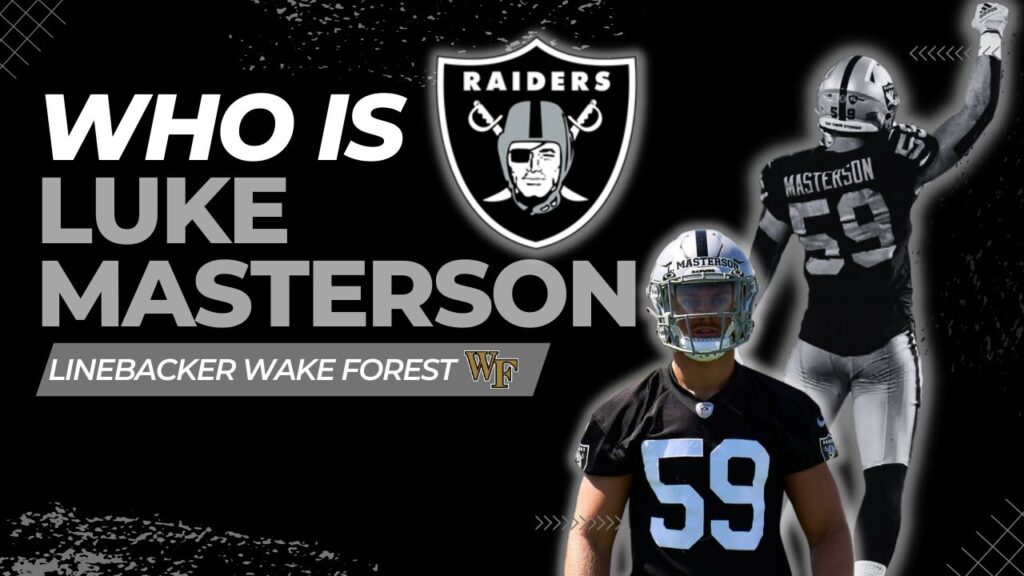 who is luke masterson raiders undrafted free agent