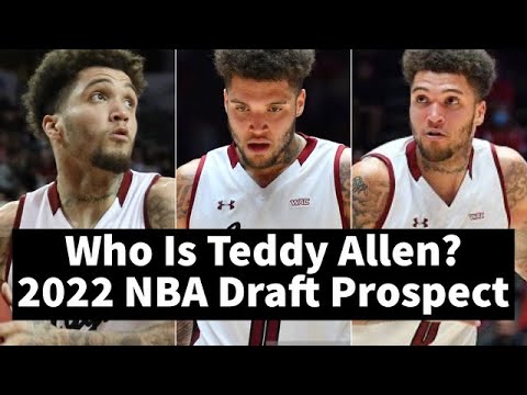 who is teddy allen played at 5 colleges 2022 nba draft prospect