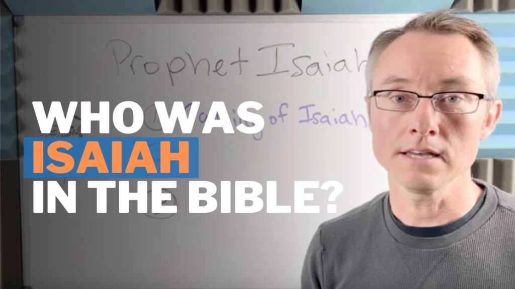 who was isaiah in the bible 1