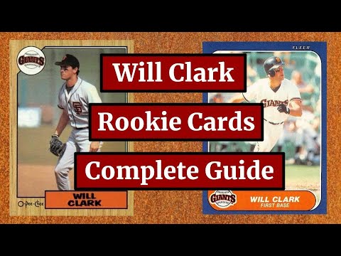 will clark rookie cards a complete guide