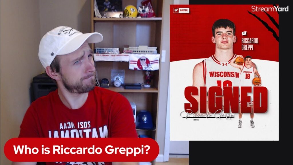 wisconsin basketball lands another overseas recruit who is riccardo greppi