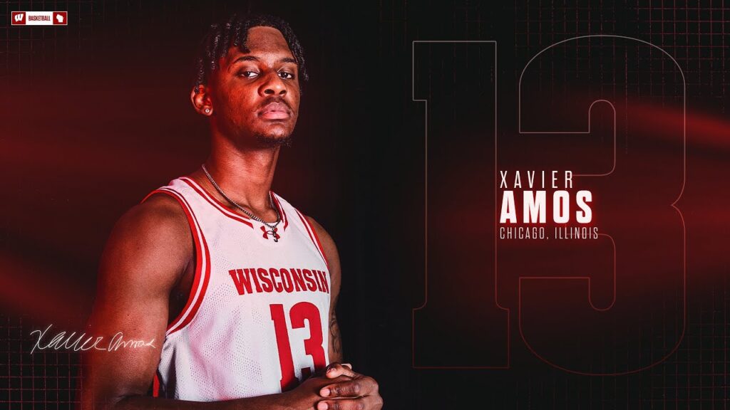 wisconsin basketball meet xavier amos