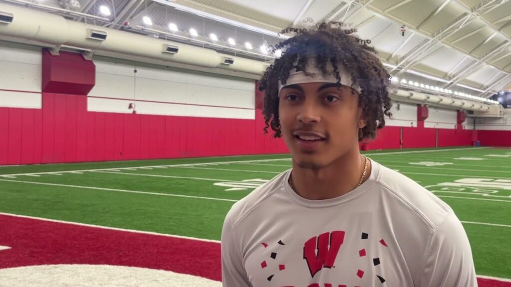 wisconsin cb nyzier fourqurean talks year 2 with the badgers