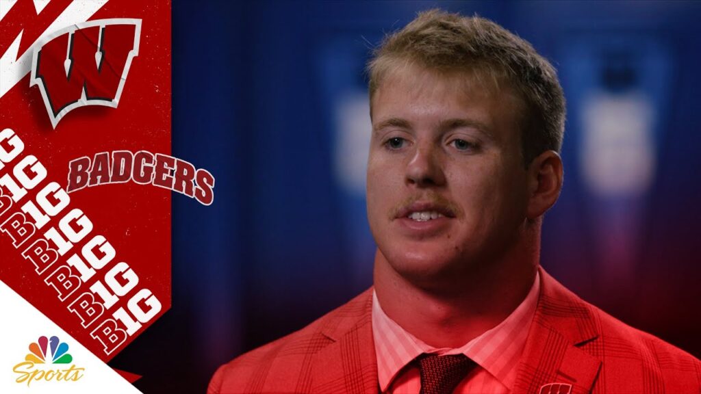 wisconsin safety hunter wohler wants to end college career on a high note nbc sports