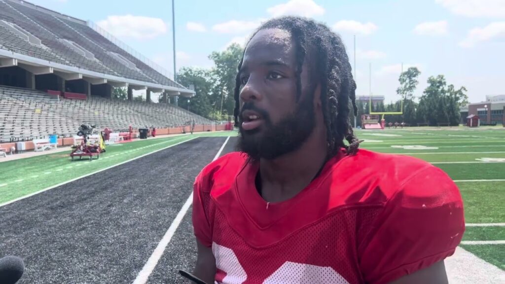 wku fb rb jalen hampton fall camp 6 8 7 24 1