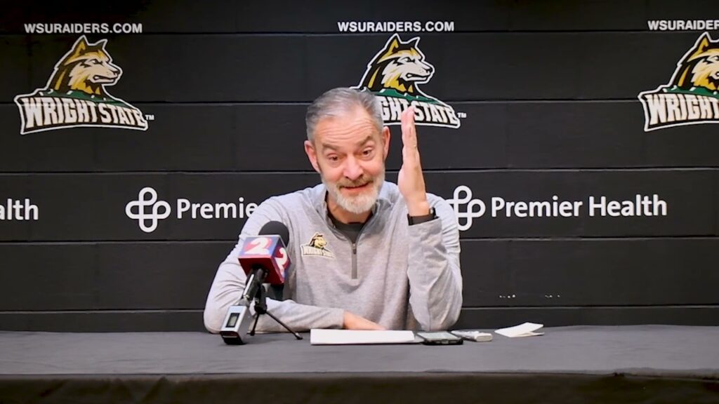 wright state mens basketball postgame milwaukee 1 20 24