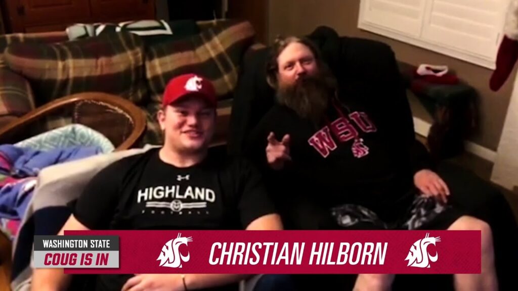 wsu football nli christian hilborn highlights 12 16 20