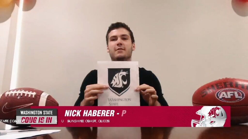 wsu football nli nick haberer highlights 12 15 20