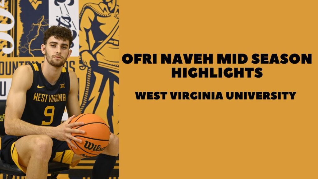 wvu freshman ofri naveh midseason highlights