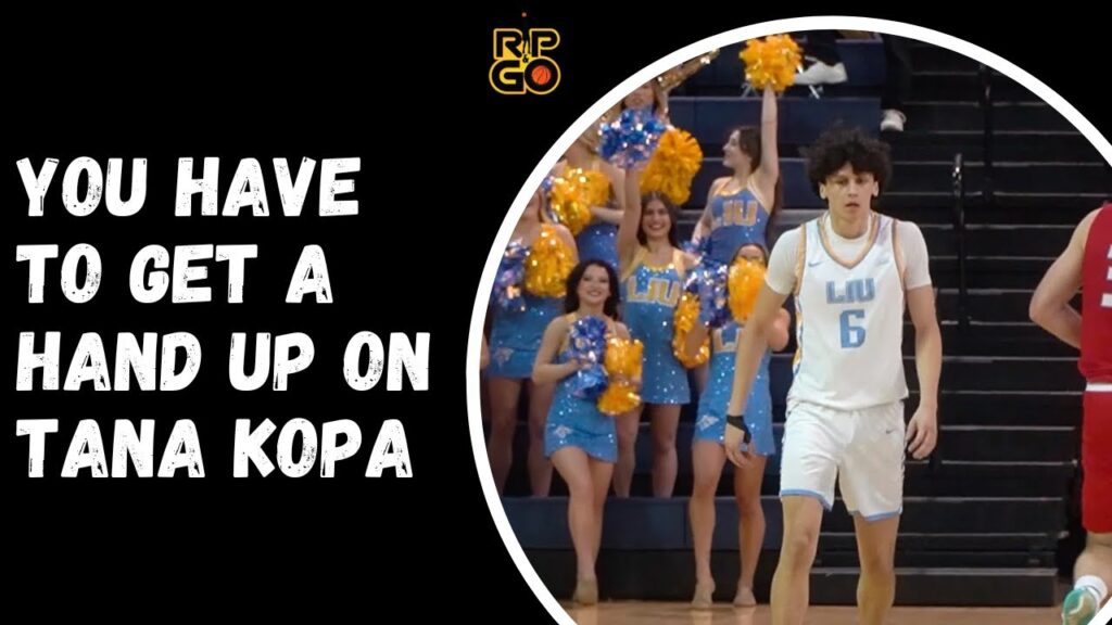 you have to get a hand up on tana kopa full highlights vs sacred heart