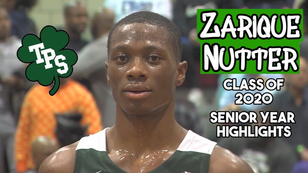 zarique nutter st peters university commit senior year highlights patrick school nj