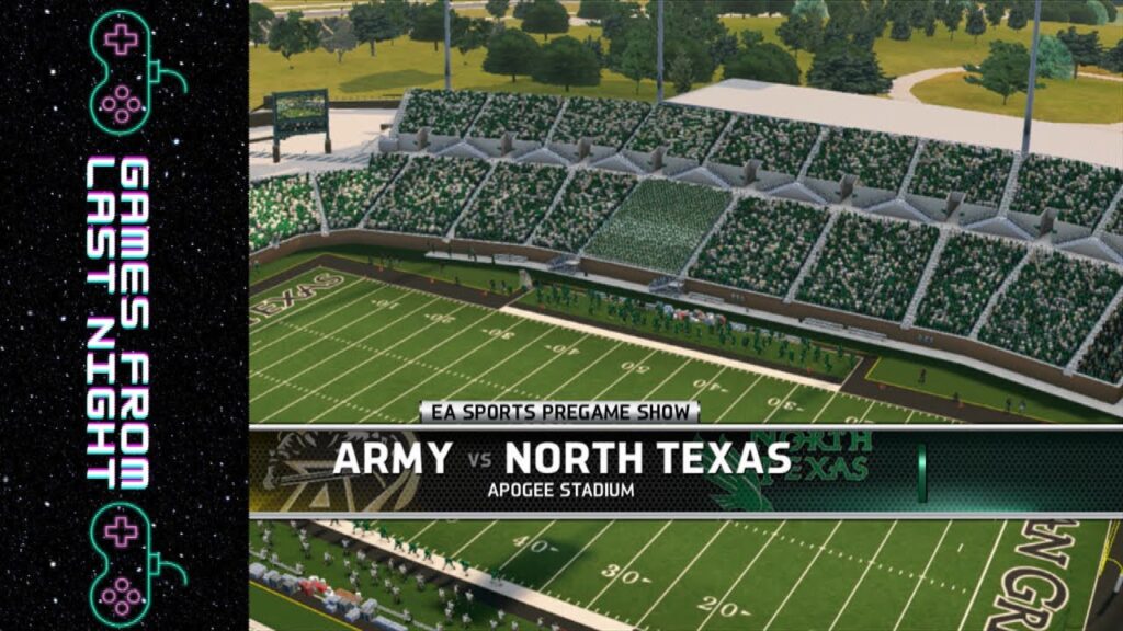 army vs north texas 2024 season ea sports ncaa football 14 exhibition game