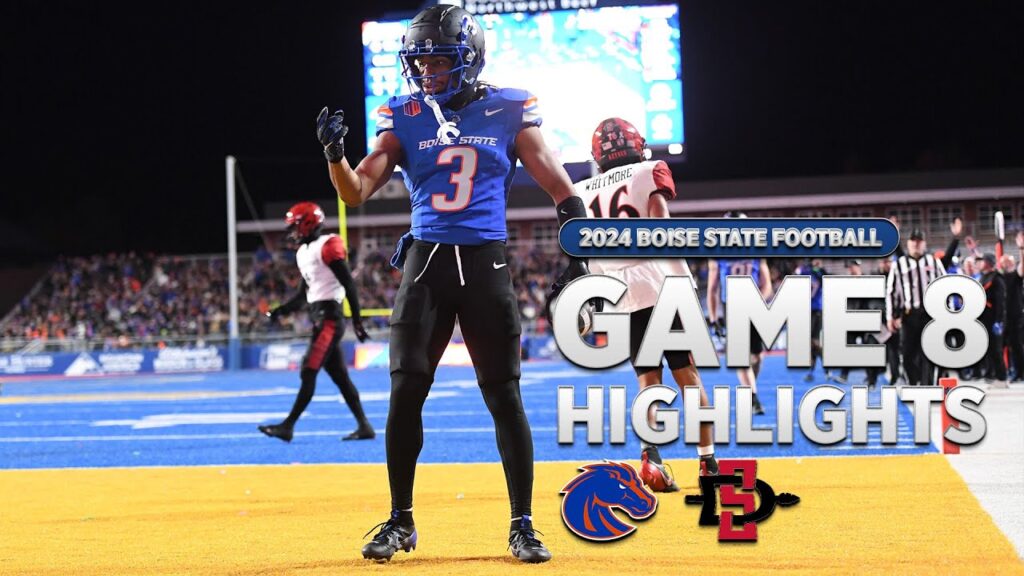 boise state vs san diego state 2024 game 8 highlights nov 1 2024