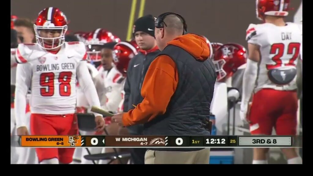 bowling green vs western michigan football 2023 full game