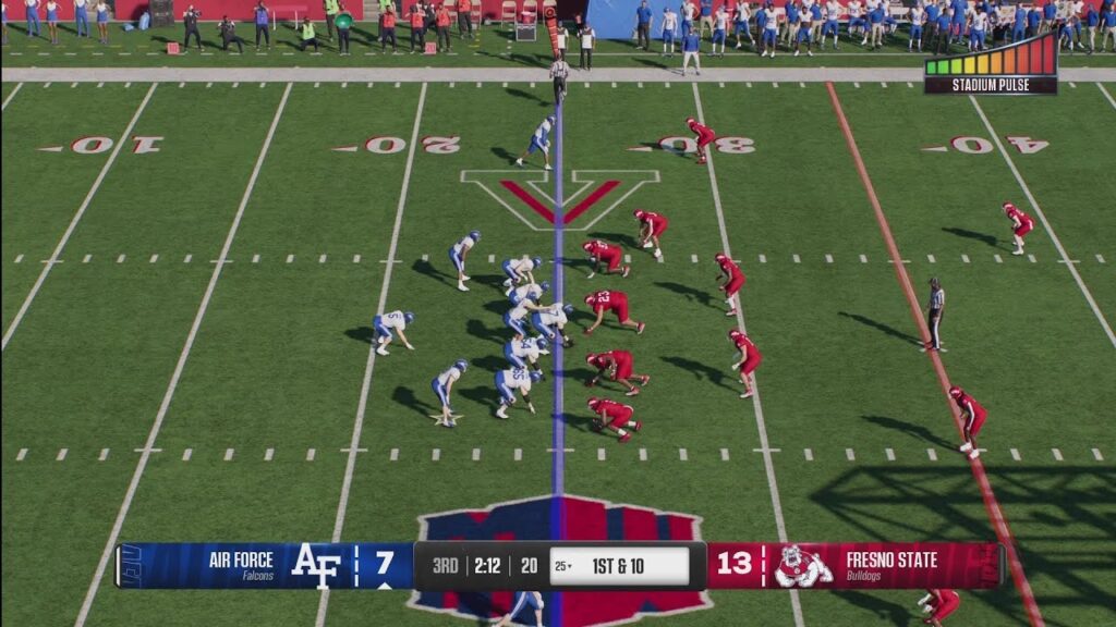 college football 25 air force vs fresno state ncaa gameplay ps5