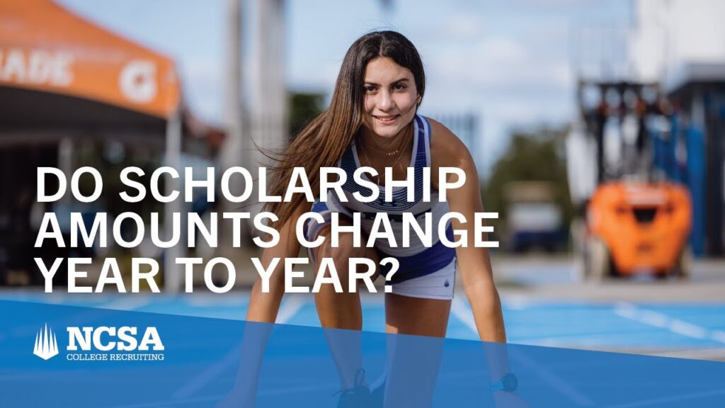 do scholarship amounts change year to year