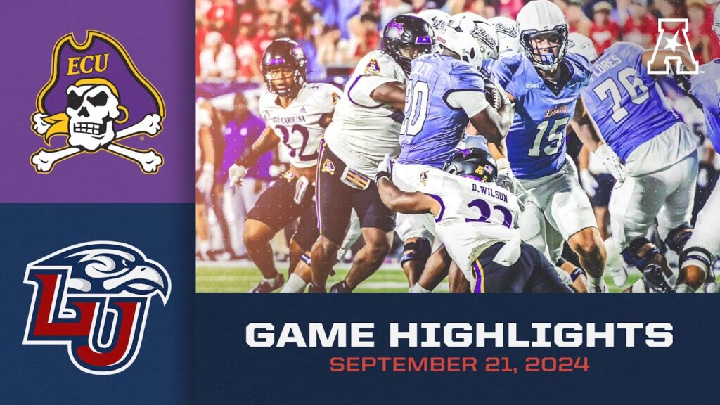 game highlights east carolina vs liberty september 21 2024