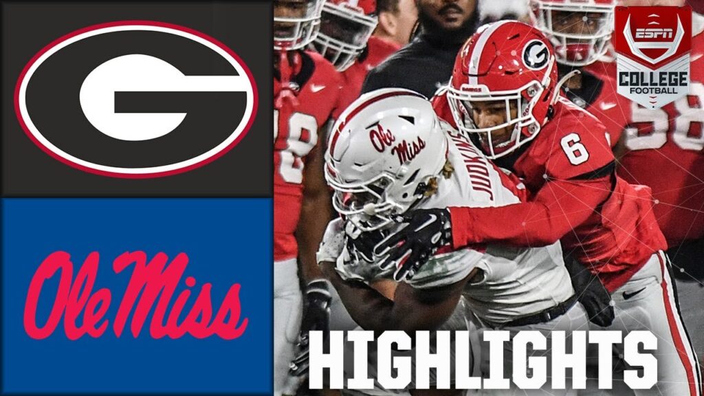 georgia bulldogs vs ole miss rebels full game highlights