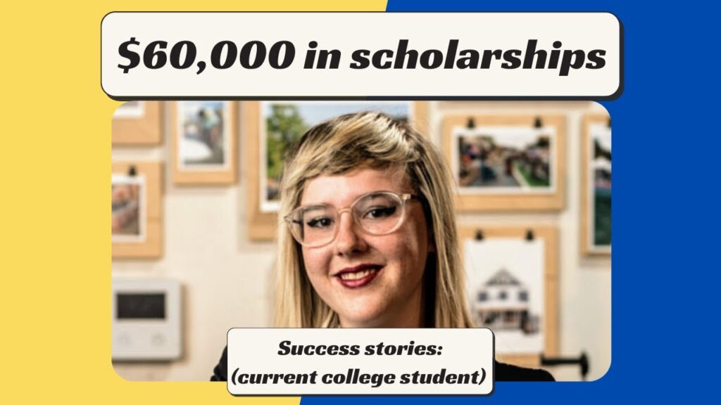 how this student won 60000 in scholarships as a transfer student esp daniella