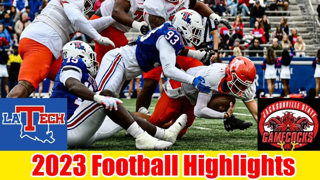 louisiana tech vs jacksonville state game highlights hd ncaaf week 12college football 2023