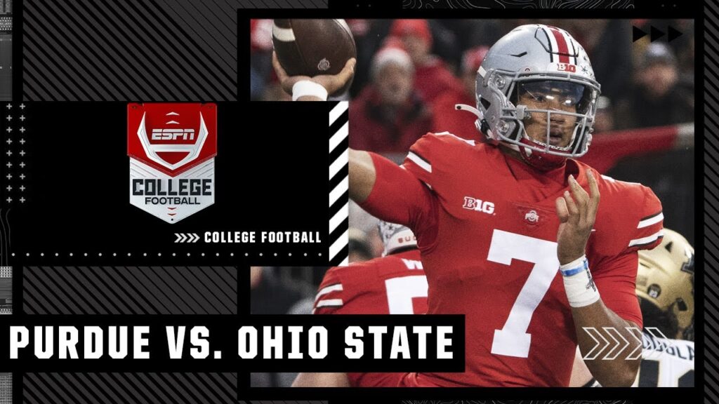 purdue boilermakers at ohio state buckeyes full game highlights